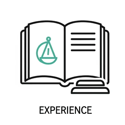 Icono de experiencia legal.