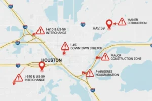 Abogado Accidentes de Camión Houston | Consulta Gratis 1 5 autopistas y cruces con más accidentes de camión en Houston. Conozca los puntos críticos como el 610 Loop y la I-45 y cómo conducir seguro