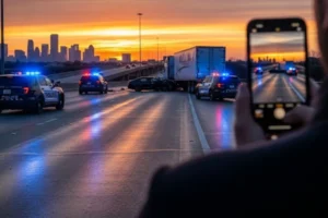 qué hacer después de un accidente de camión en houston